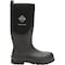 Muck Boot Co Men's Chore Cool Tall Rubber Boot, Steel Toe, 16 in Height, Black, 7 CSCT-000-BLK-070 - alternate 4